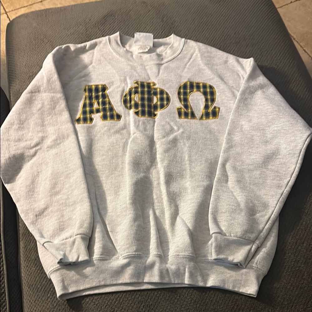 Size Large Alpha Phi Omega sweatshirt - never worn